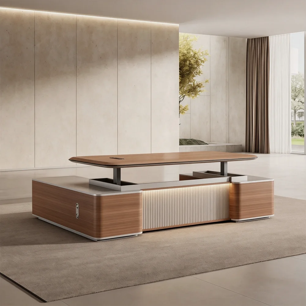 Smart Height Adjustable Standing Desk for Executive