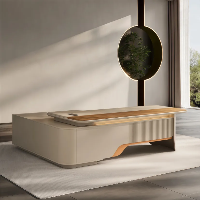 Modern Executive Desk Luxury Office Workstation