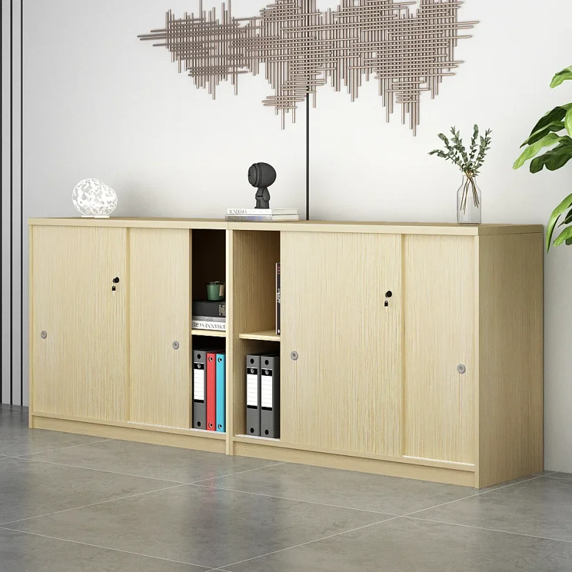 Minimalist Office Lockable Credenza - Maoters