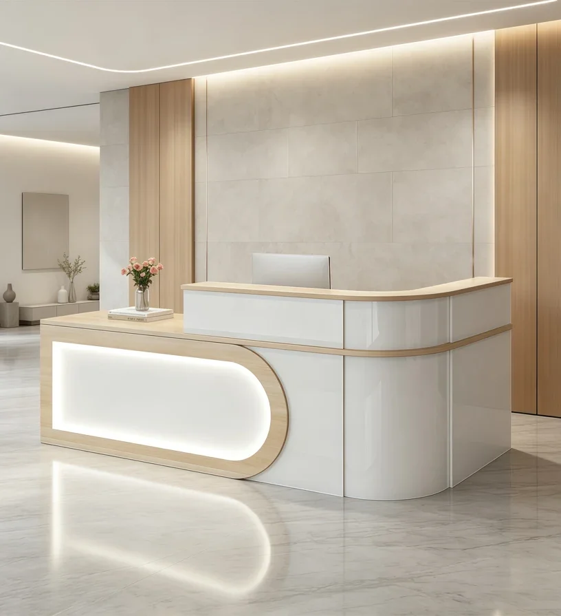 L-Shaped Reception Desks