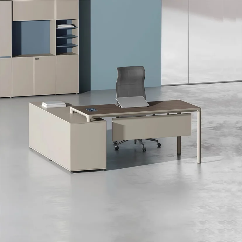 Modern Minimalist Single Executive Desk – Maoters