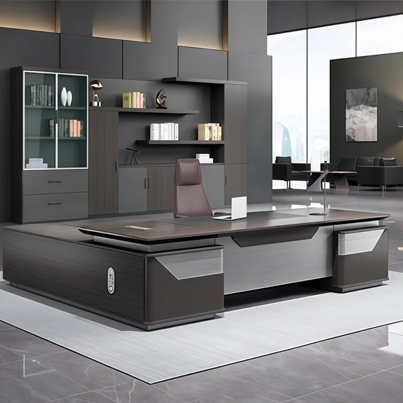 Modern Executive L-Shape Office Desk - Maoters