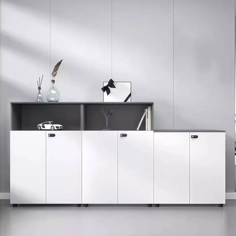 Minimalist Office Lockable Sideboard - Maoters