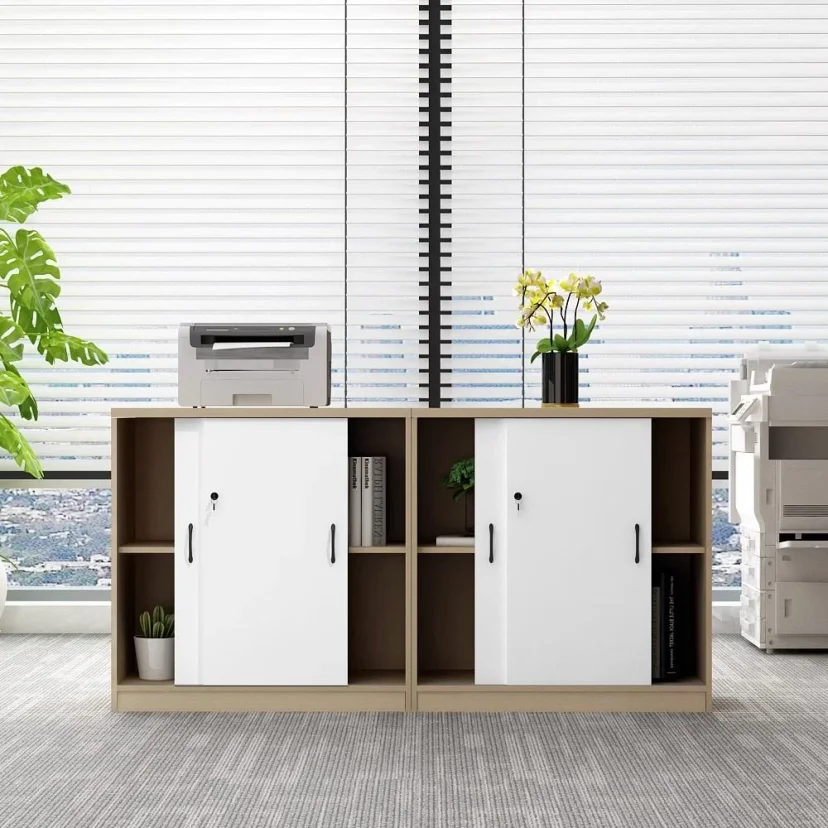 Clerk Office Multi-Unit Locked File Cabinet - Maoters