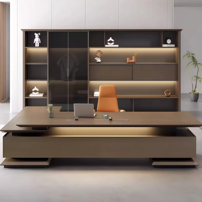 Modern L-Shape Office Desk - Maoters