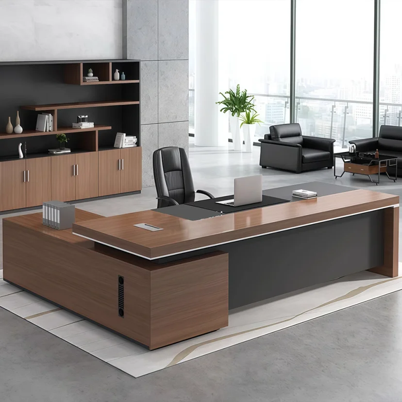 Side Cabinet Manager Office Desk - Maoters