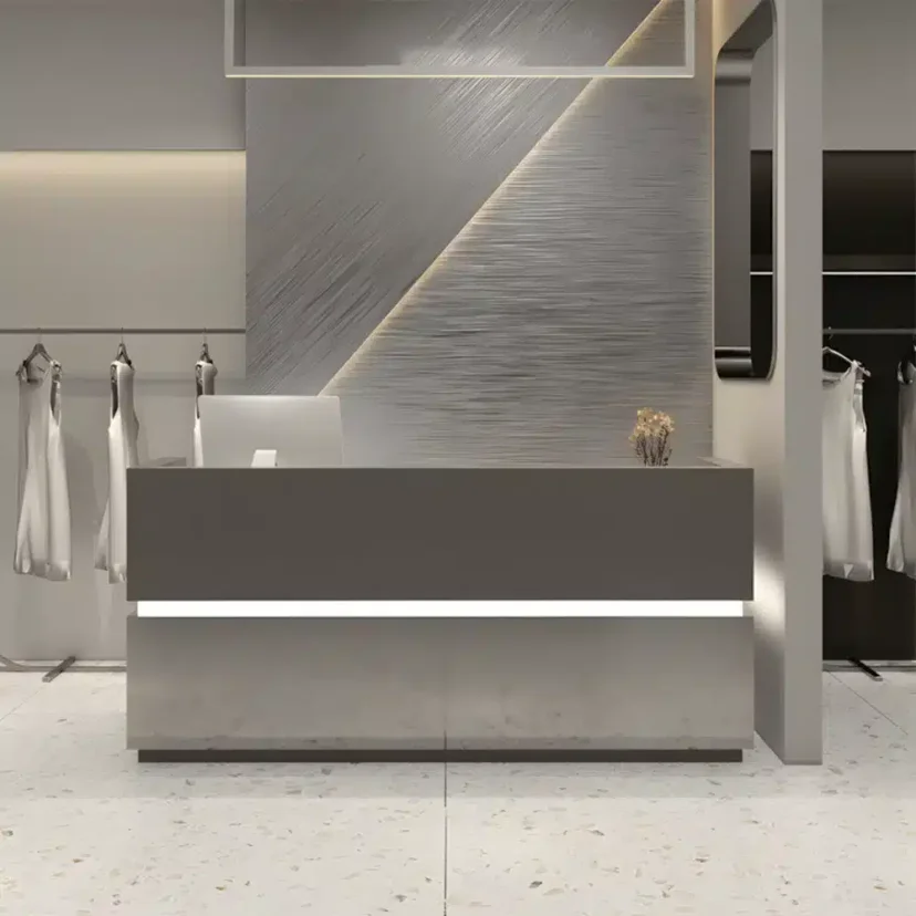 Modern Commercial Reception Desk for Retail Stores - Maoters