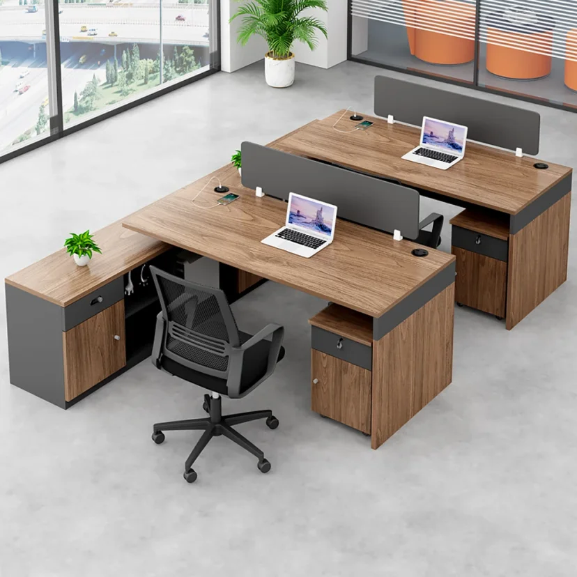 Simple Modern Employee Desk - Maoters