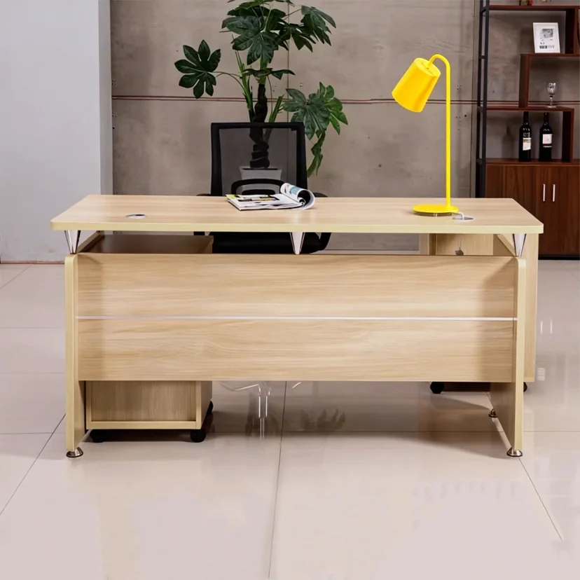 Light Wood Executive Office Desk - Maoters