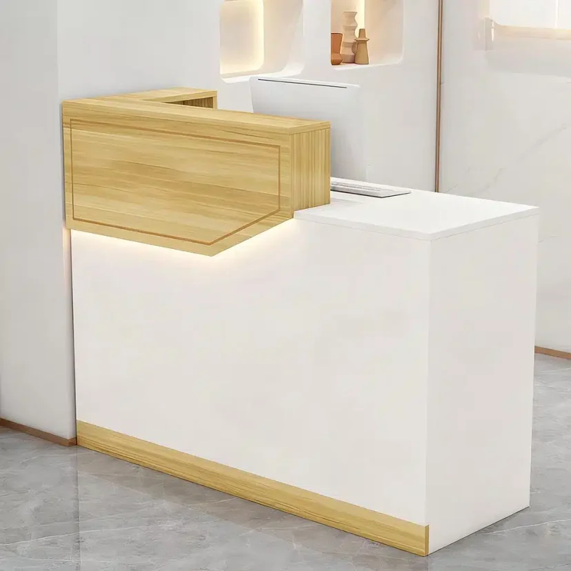 Simple Small Table Reception Desk - Maoters