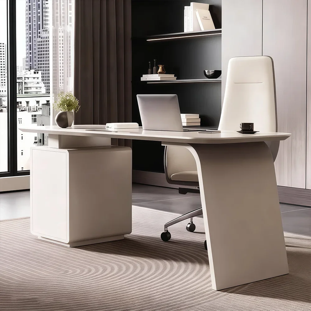 Sleek Modern Lacquer Desk - Maoters