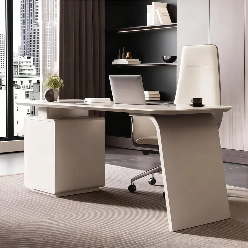 Sleek Modern Lacquer Desk - Maoters