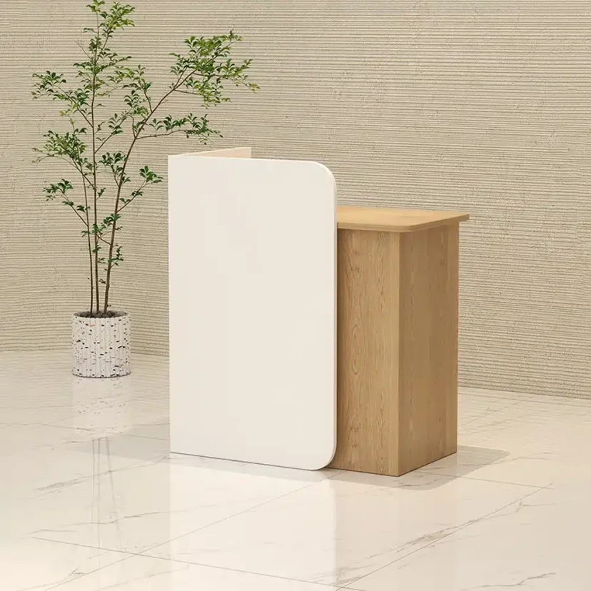 Modern Simple Small Reception Desk - Maoters