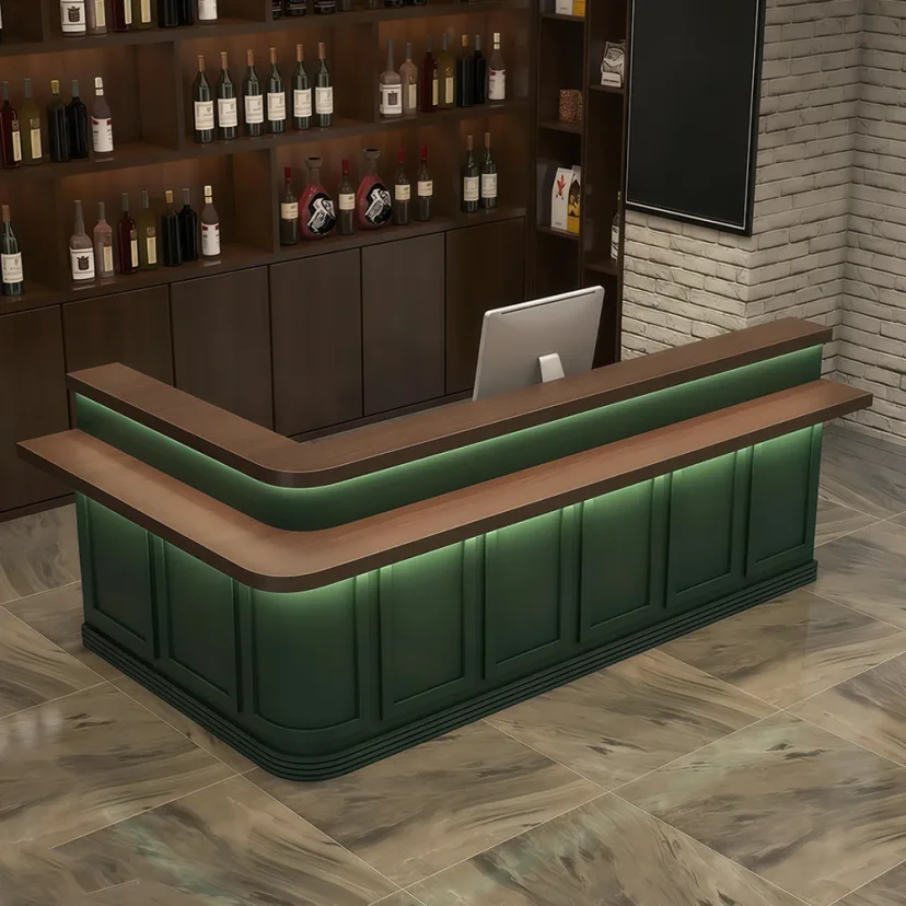 Vintage Coffee Bar & Bistro Integrated Counter