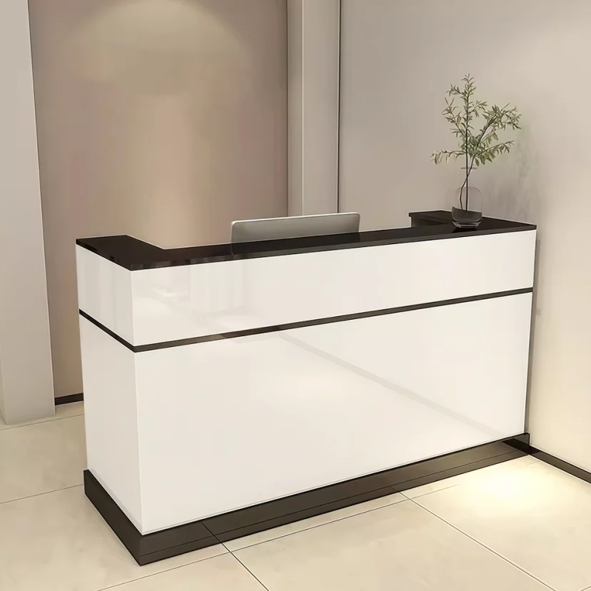 Modern Minimalist Beauty Salon Reception Counter