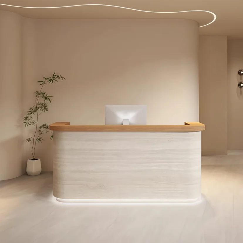 LED Light Reception Desk for Boutiques - Maoters