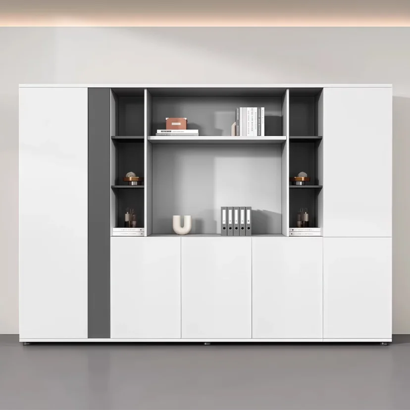 Modern Workspace Combined Storage Cabinet - Maoters