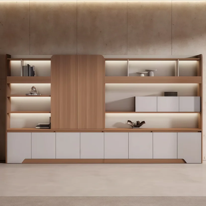 Modern Wood Office Storage Cabinet - Maoters