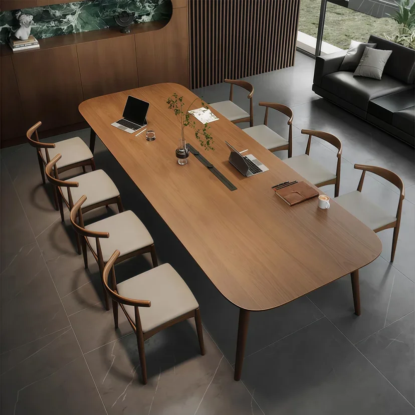 Contemporary Executive Wood Meeting Table - Maoters