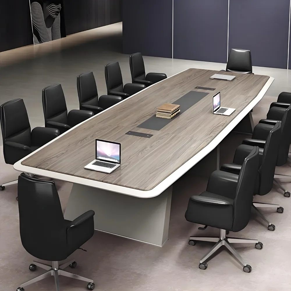 Simple Modern Large Conference Table - Maoters