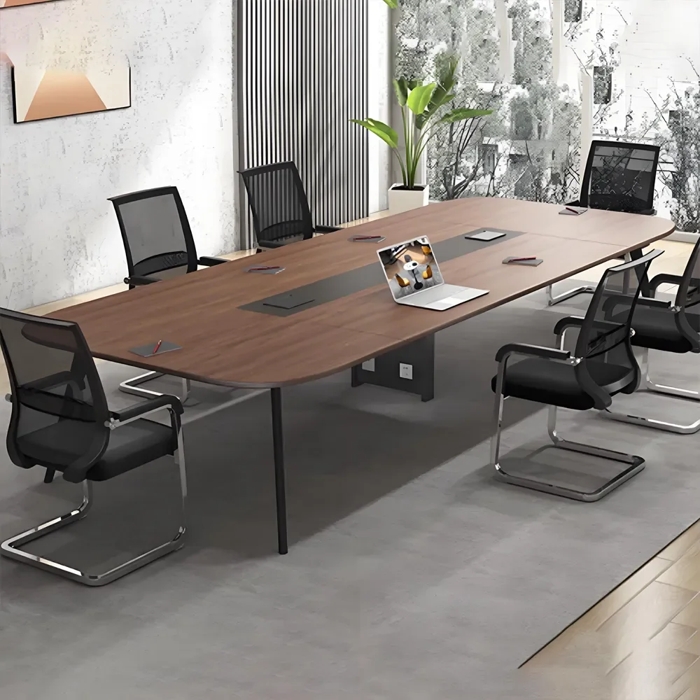 Large Rounded Edge Conference Desk - Maoters