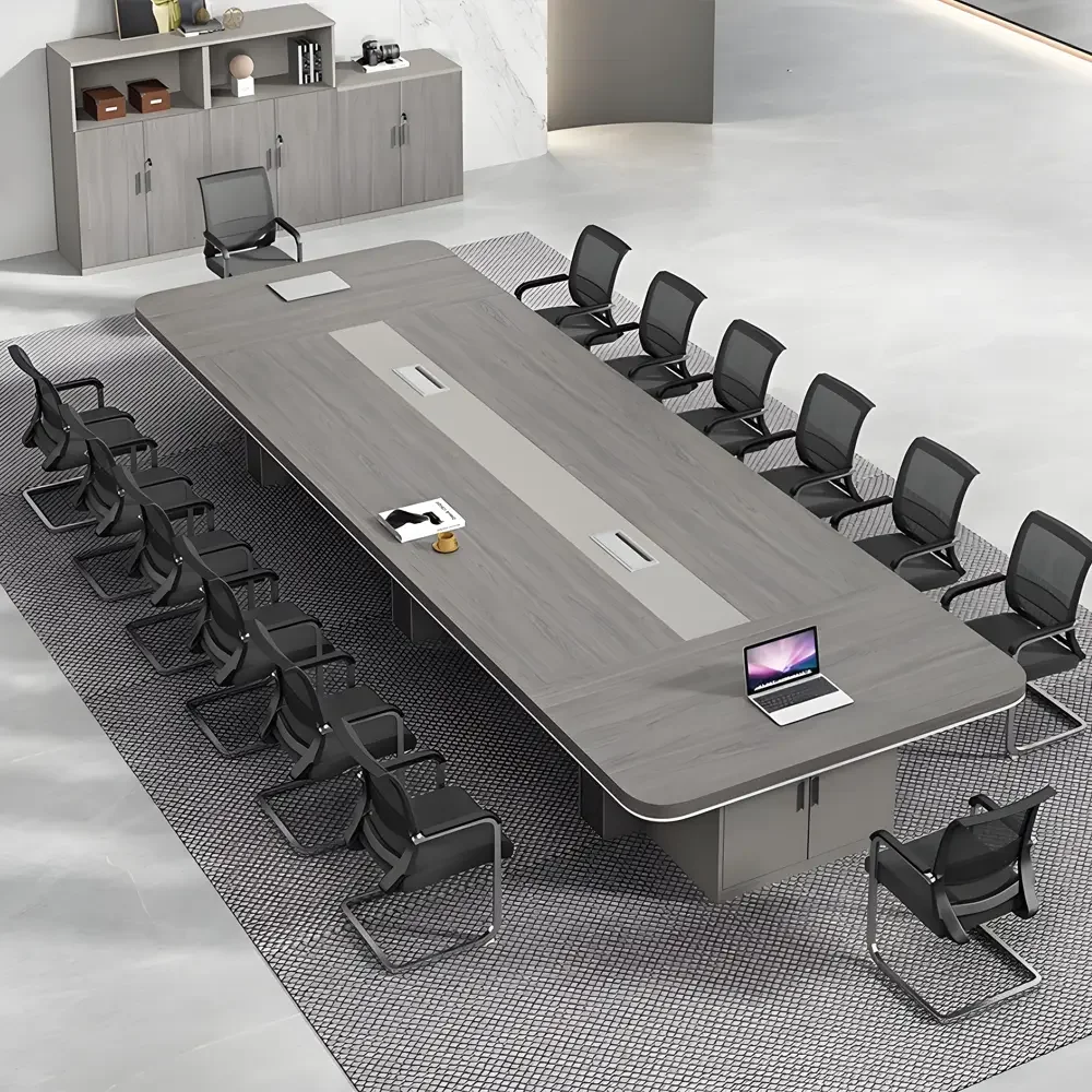 Large Rectangular Corporate Conference Desk - Maoters