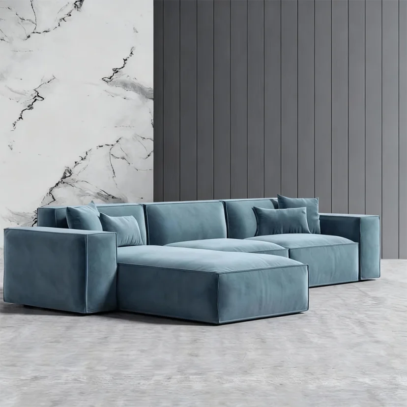 Home Deep Seat Oversized Corner Couch - Maoters