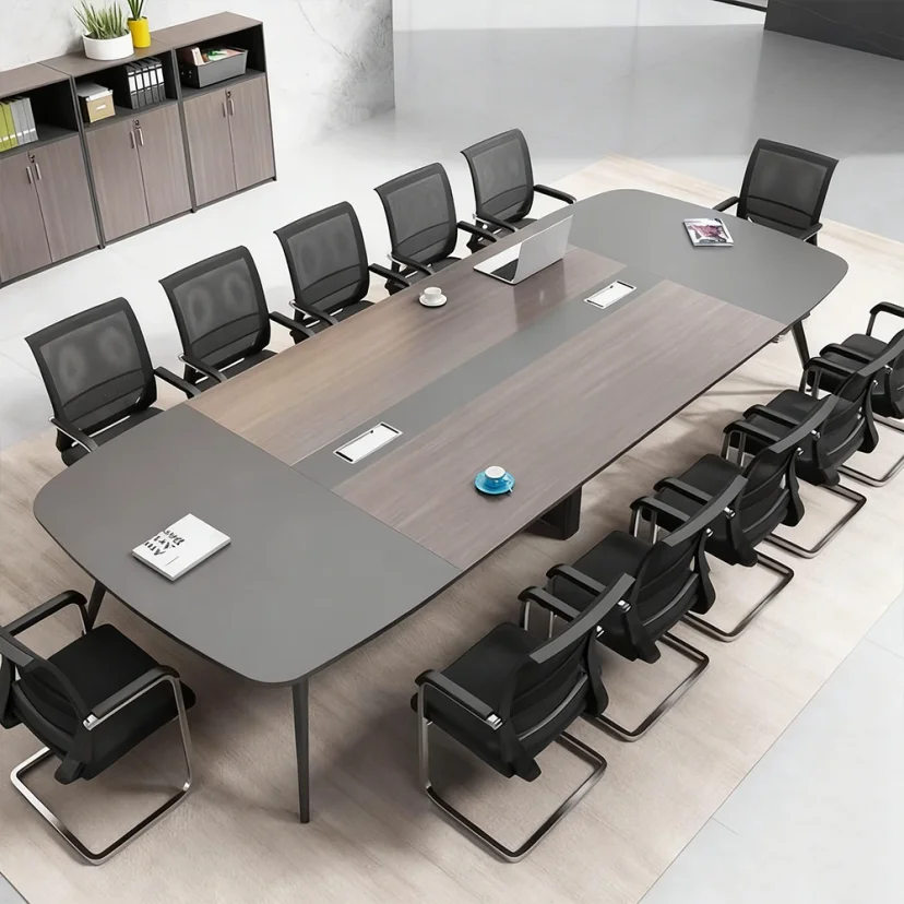 Conference Table with Socket Holes – Maoters