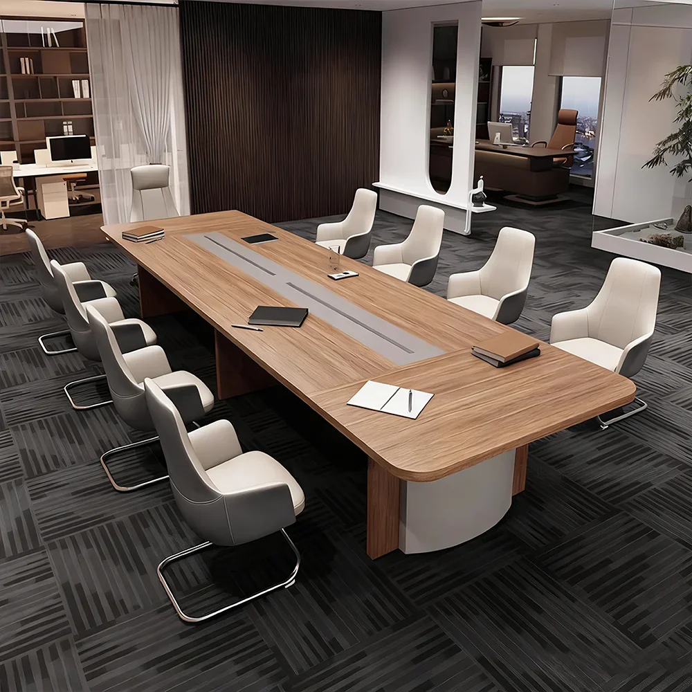 Modern Minimalist Conference Table Long Design