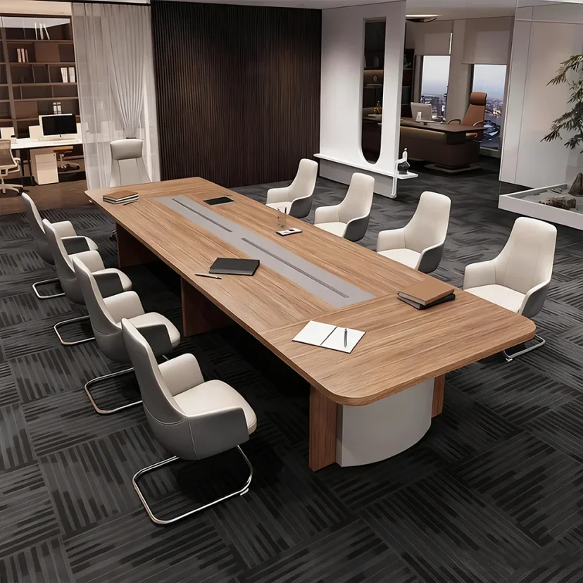Modern Minimalist Conference Table Long Design