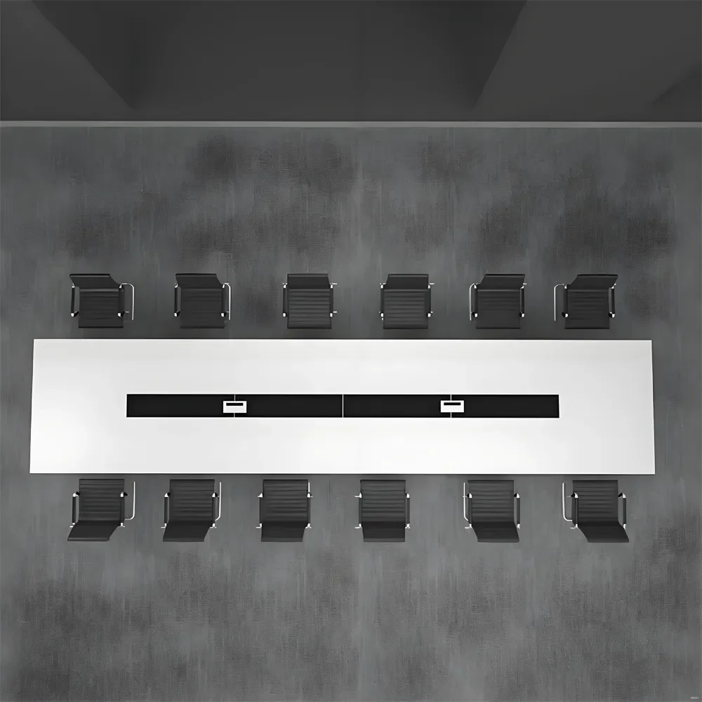 Boardroom Long Rectangular Conference Table - Maoters