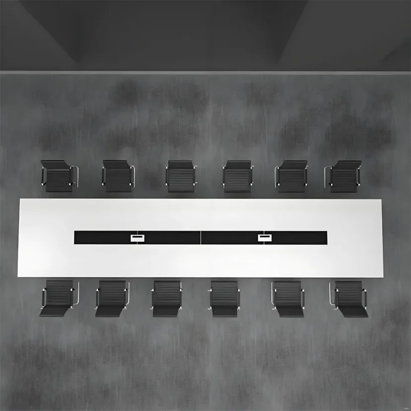 Boardroom Long Rectangular Conference Table - Maoters