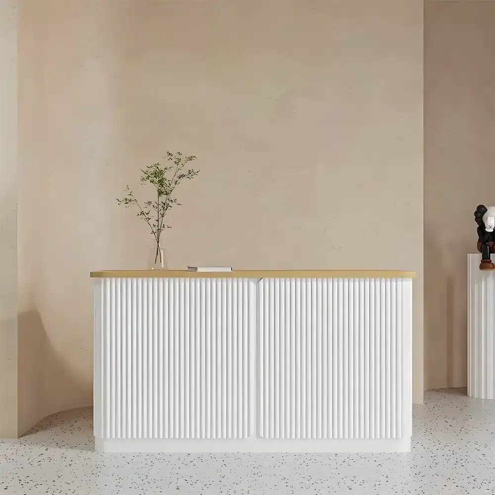 Simple Modern Store Small Lacquered Reception Desk