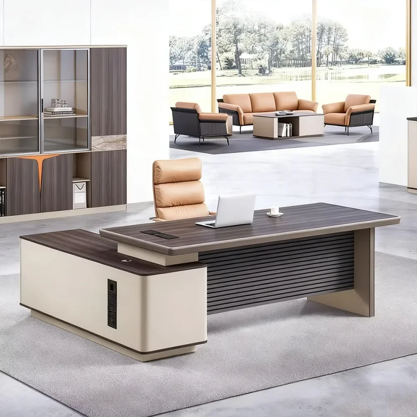 Manager Office Modern Wooden Executive Desk - Maoters