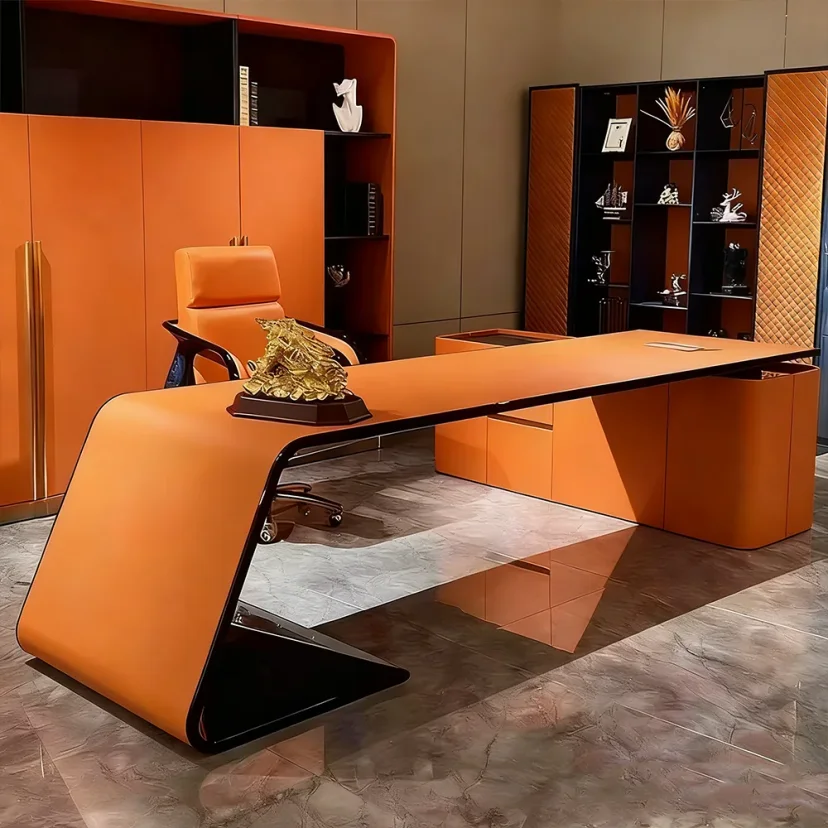 Italian Style Executive Computer Desk - Maoters