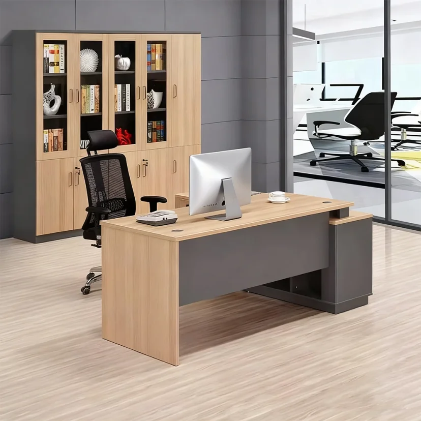 L-Shape Corner Executive Office Desk - Maoters