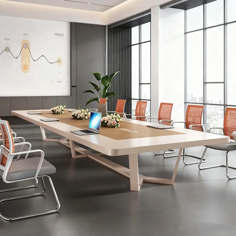 Contemporary Minimalist Office Conference Table
