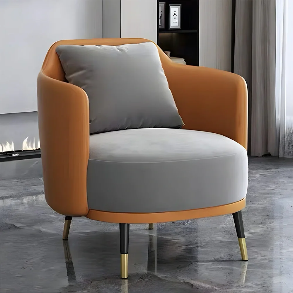 Stylish Single Sofa for Casual Office Spaces