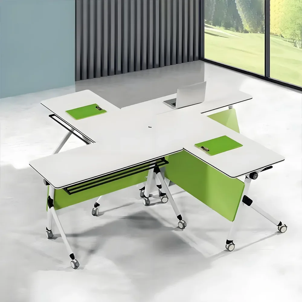 Rolling Modular Office Conference Table - Maoters