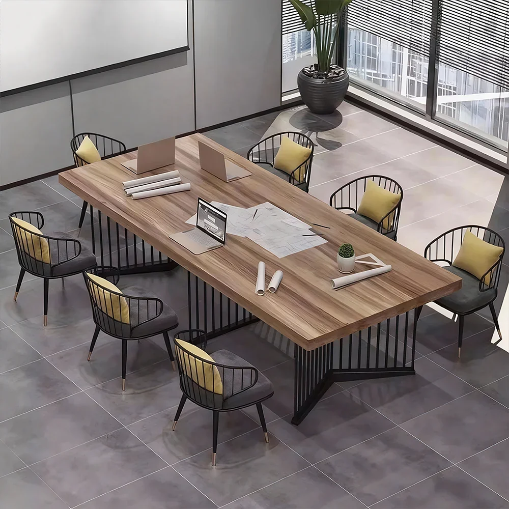 Modern Boardroom Sleek Conference Table - Maoters