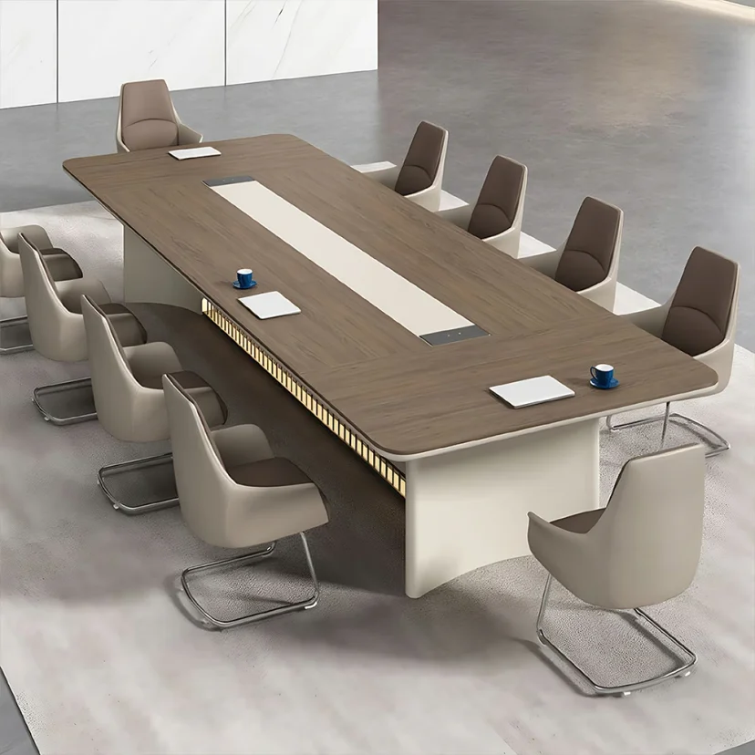 Elite Rectangular Lacquered Conference Table – Maoters