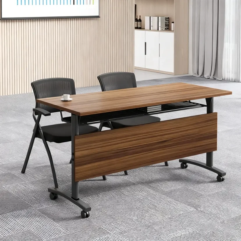 Foldable Training Desk with Wheels - Maoters