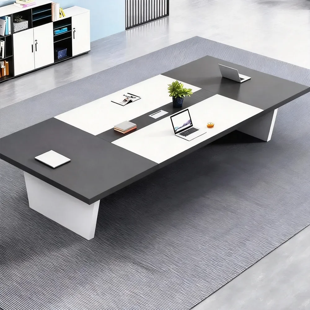 Long Rectangular Office Negotiation Table - Maoters