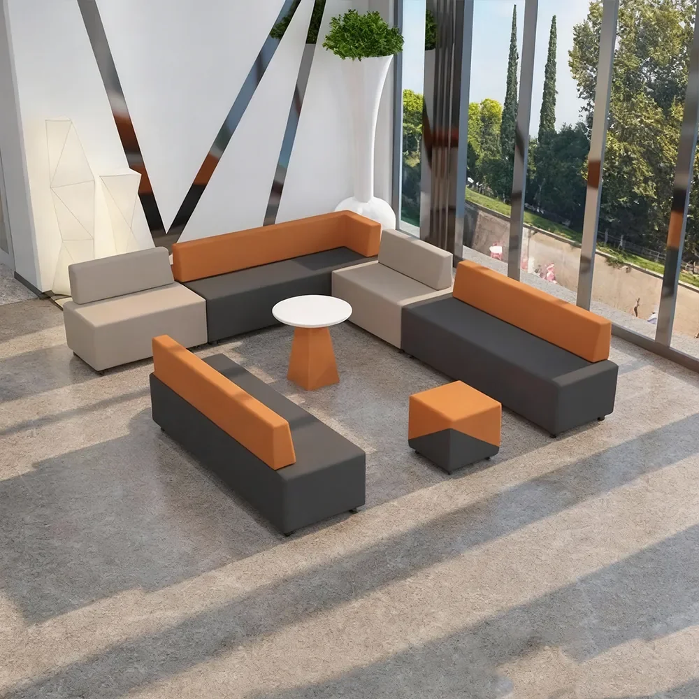 Company Reception Area Modular Office Sofa - Maoters