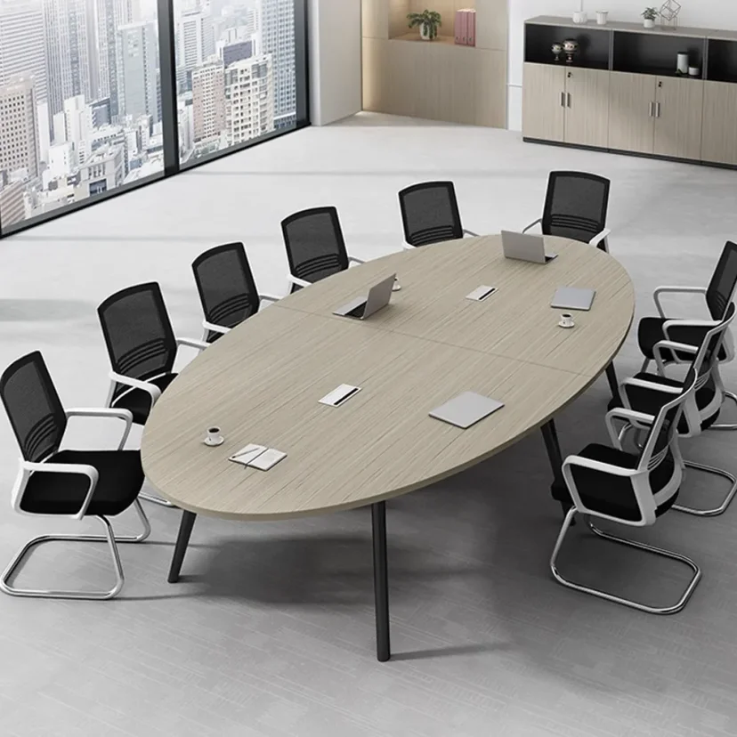 Corporate Oval Modular Conference Table - Maoters