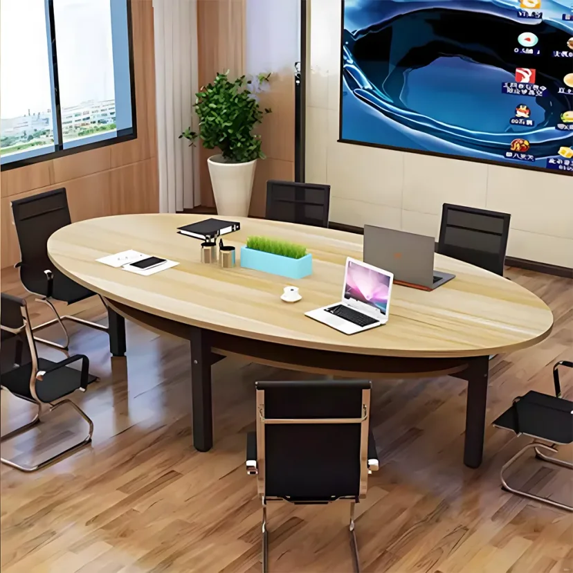 Boardroom Large Oval Conference Table - Maoters
