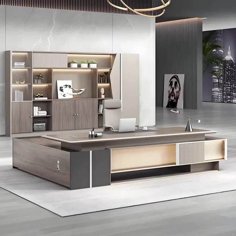 Luxurious Modern Executive Office Desk - Maoters