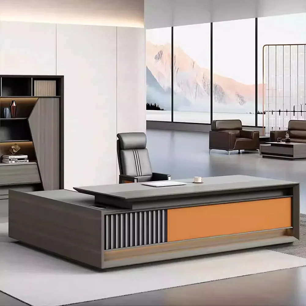 Luxury L-Shaped Office Desk - Maoters
