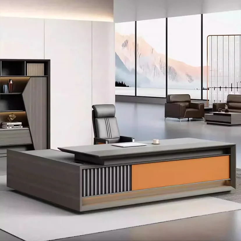 Luxury L-Shaped Office Desk - Maoters