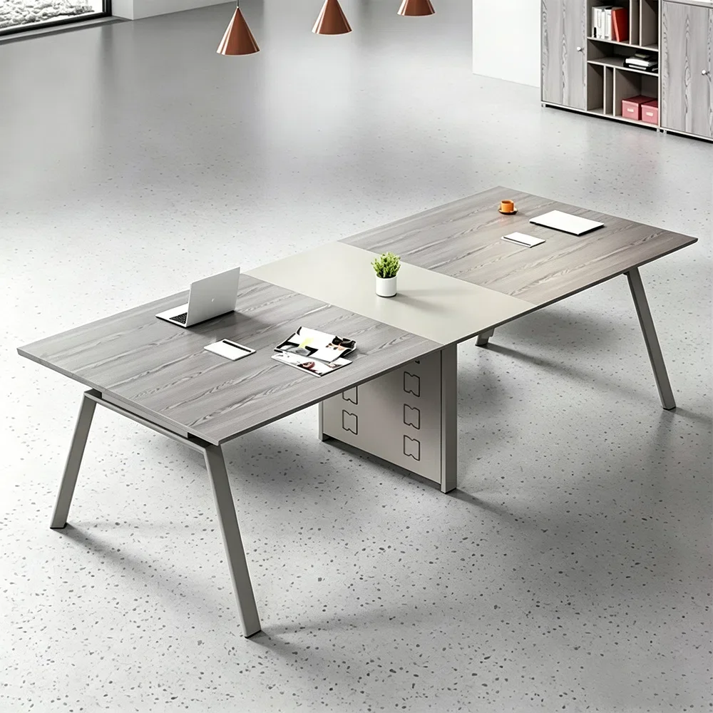 Modern Executive Conference Table with Angled Legs - Maoters